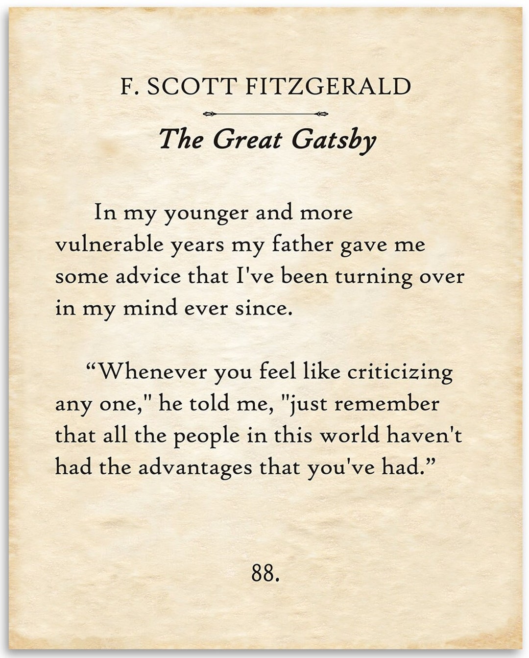 Instant Digital Download F. Scott Fitzgerald in My Younger - Etsy