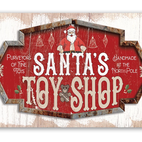 Santas Toy Shop Etsy