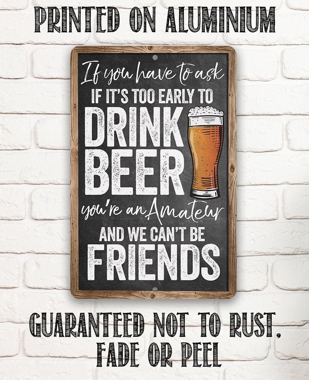 Tin 8 x 12 or 12 x 18 Use Indoor/Outdoor Personalized Home Bar Metal Sign Great Bar Room Decor and Housewarming Gift Tin 8 x 12 or 12 x 18 Use Indoor/Outdoor Personalized Home Bar Metal Sign Great Bar Room Decor and Housewarming Gift