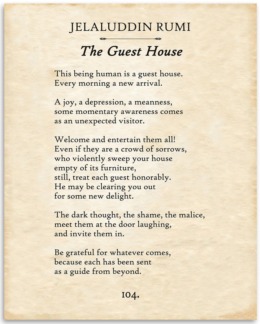 Instant Digital Download jelaluddin Rumithe Guest House..guide From