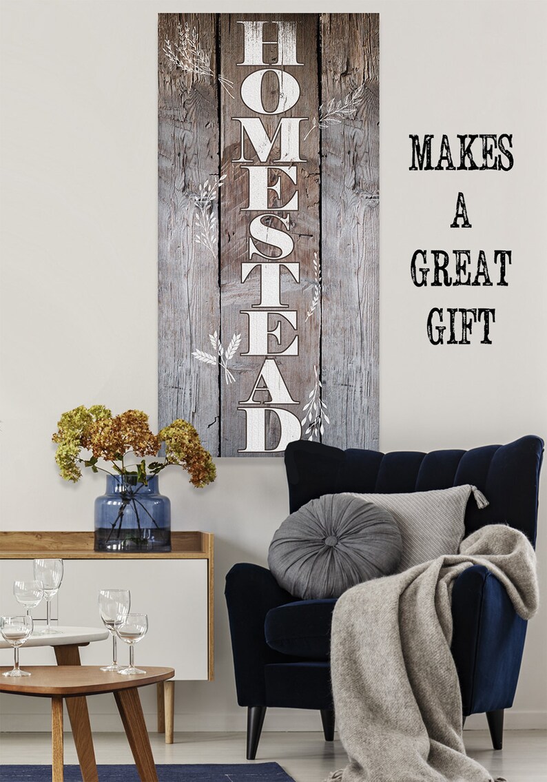 Homesteadlarge Canvas Wall Art not Printed on Etsy