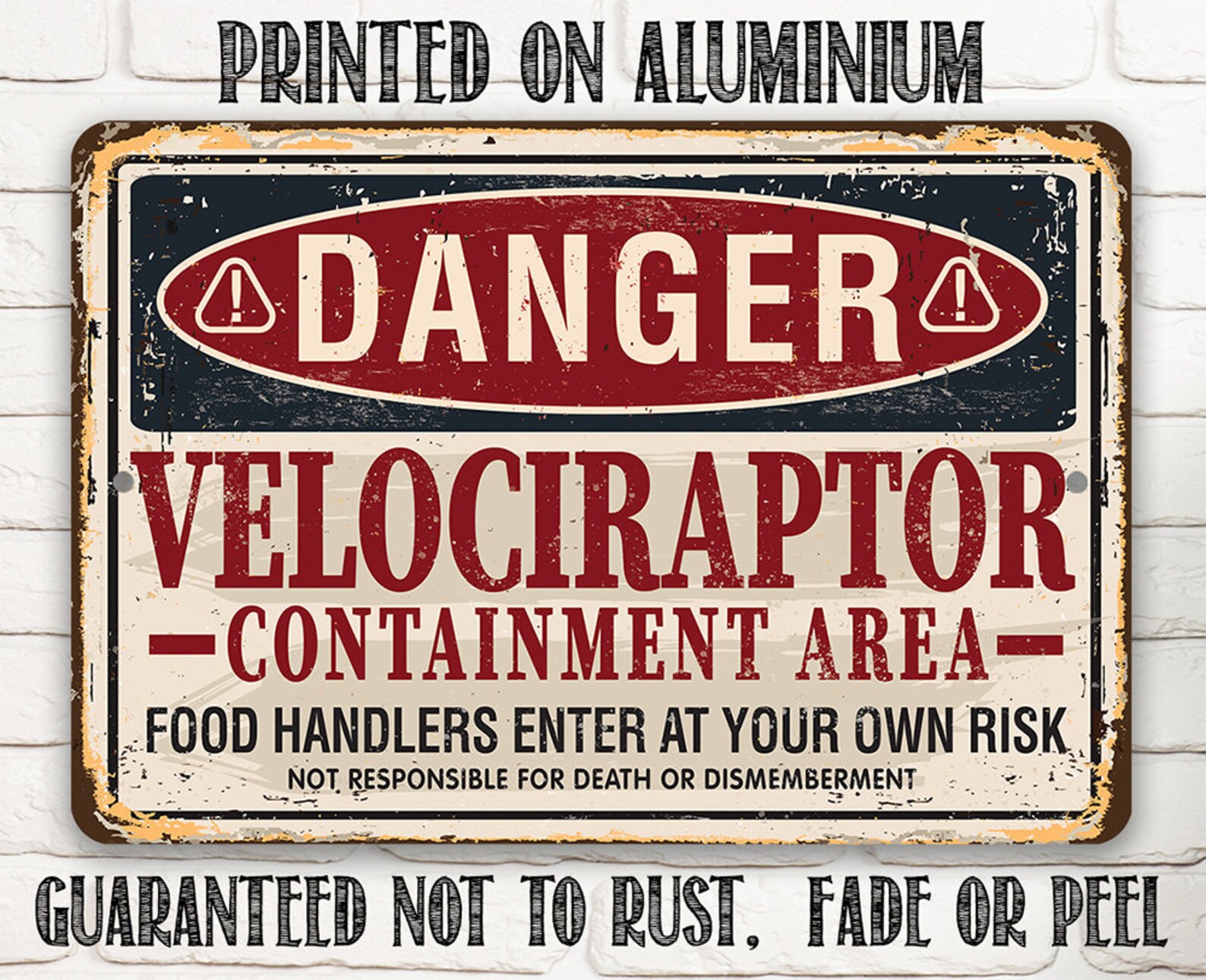 danger danger velociraptor