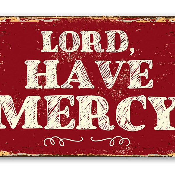 Lord Have Mercy Etsy