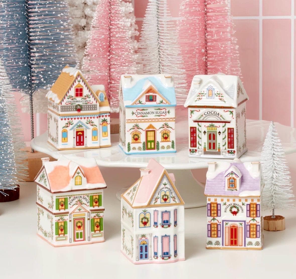 【新品未使用】Lenox spice village 6個セット Vintage lenox spice village complete set - Etsy 日本