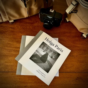 Holga Paris - 120 Film Photography Zine of Paris in Black & White
