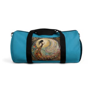 Mystical Artist Travel Duffel Bag - Perfect for Gym, Yoga, Weekend Getaways, Fitness, and Outdoor Adventures - Unique Design