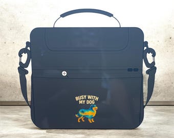 Bolsa térmica Busy With My Dog / Bolsa isotérmica para el almuerzo para amantes de los perros