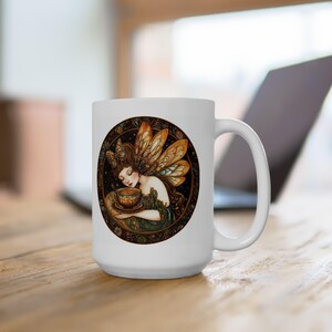 Tea Time Fairy Collection, &quot;Orange Roobios&quot;, Perfect for Gifting, Home Decor, Coffee Lovers, Tea Enthusiasts, Gift