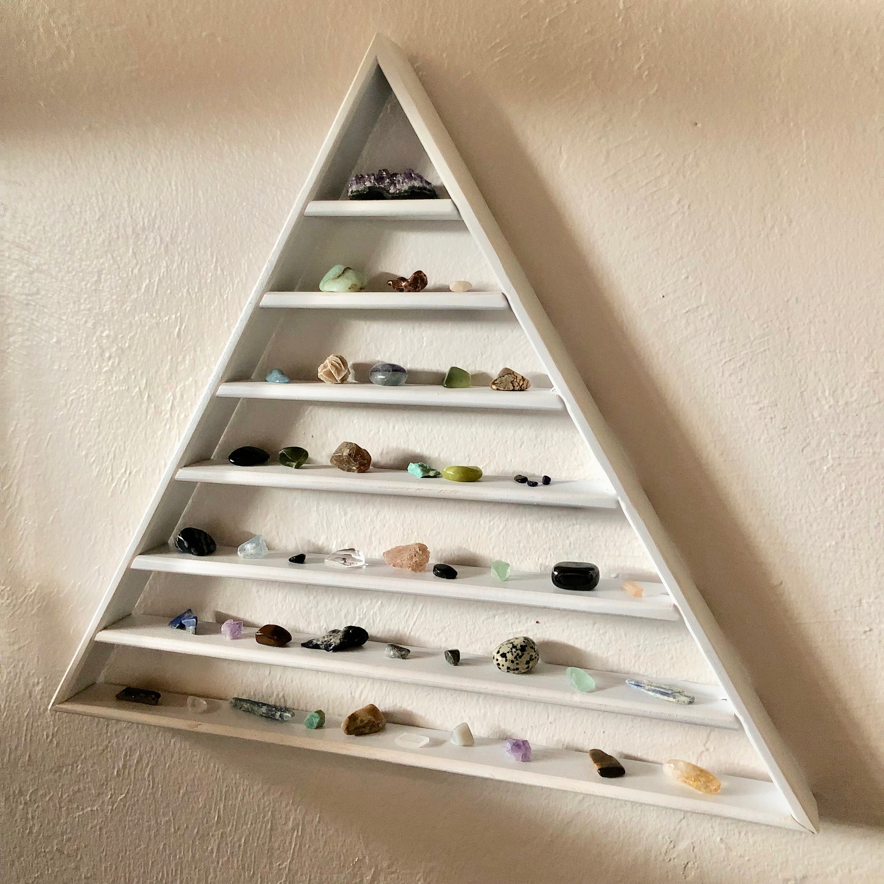 Lots of Shelves for Crystals 45 Mini Crystals and Hand Etsy