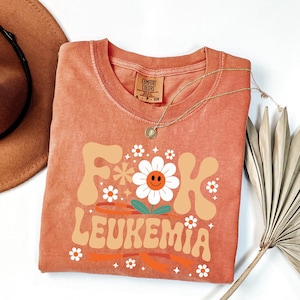 Comfort Colors Leukemia Awareness Shirt, Inspirational Warrior Tee, Leukemia Support Shirt,Cancer Warrior Clothing, Leukemia Survivor Tshirt