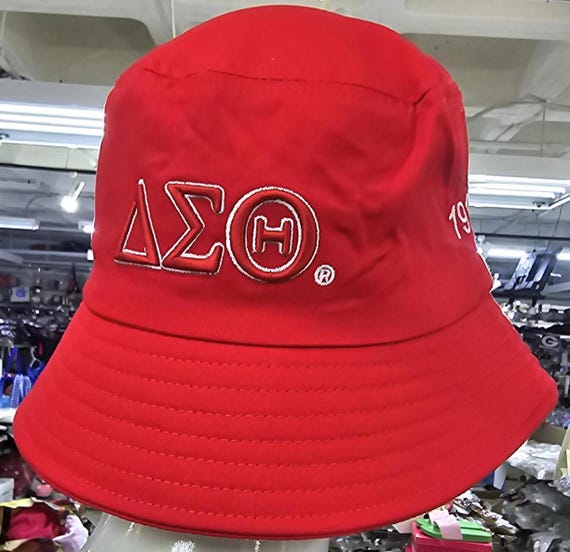 Delta Sigma Theta Bucket Hat Etsy