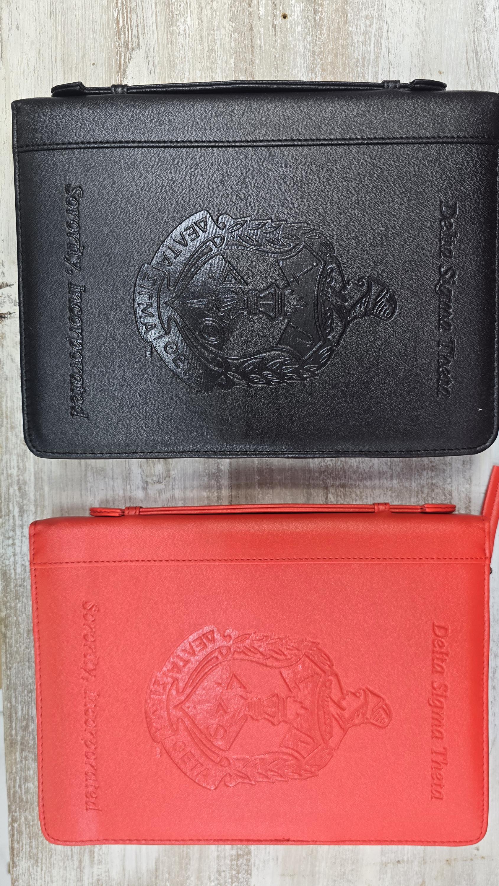 Delta Ritual Book Embossed Faux Leather Bible Cover, Delta Shield Ritual Book - Etsy