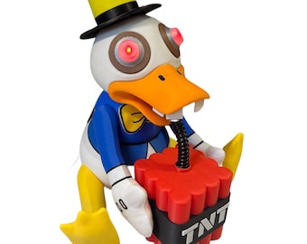 FutterBomb – The Outlast Trials | USB Powered Red LED Eyes | Premium Handmade Replica