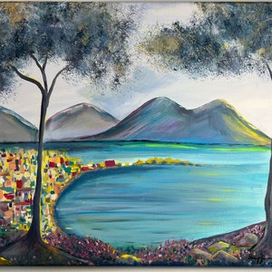 Napoli, 16 x 20 Original Painting