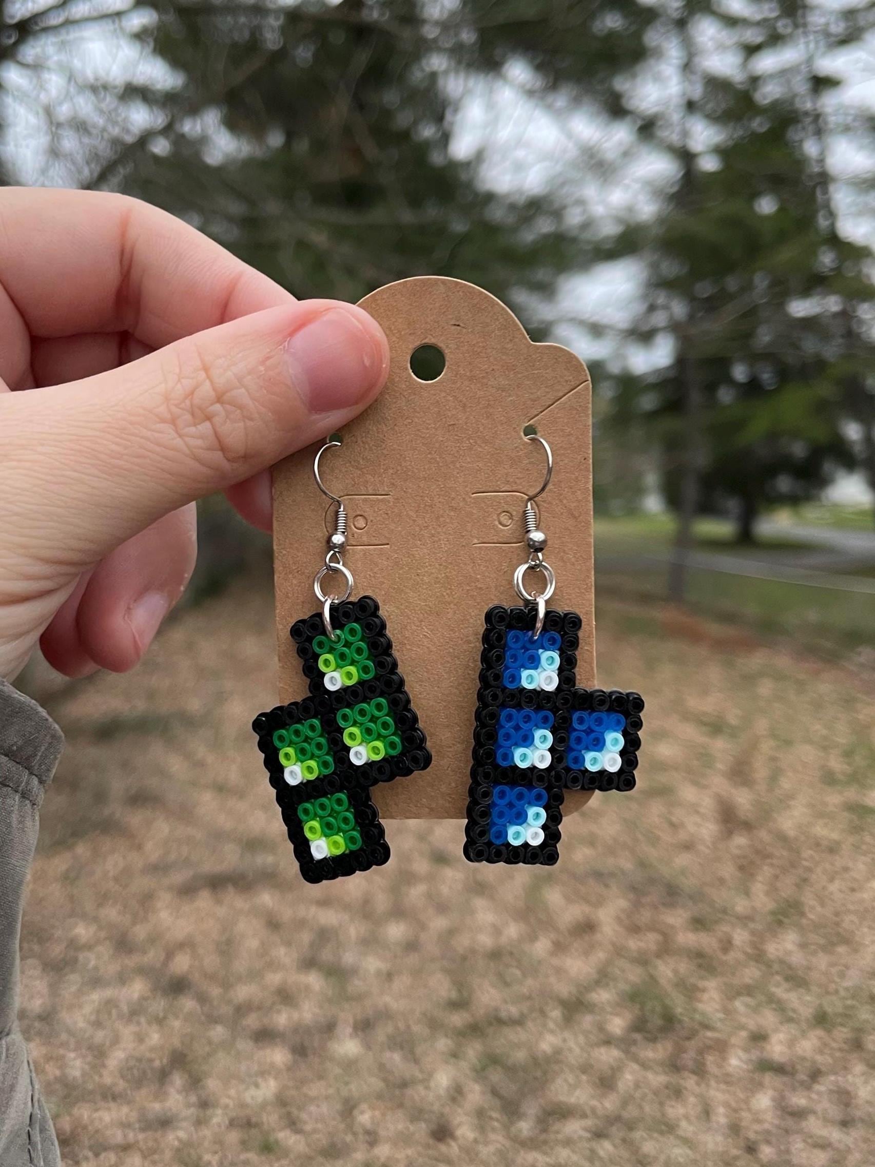 Biggie Bead Earrings Glitter Beads For Hair Perler BIGGIE Beads