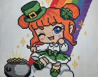 Kruissteekpatroon Lucky Girl