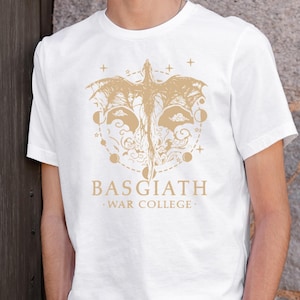 Fourth Wing Fan Gift, Basgiath War College Shirt, Dragon Lover Comfort Colors Tee, Bookish Merch, Rebecca Yarros Violet Xaden Shirt