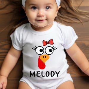 Personalisierte niedliche Truthahn-Danksagungs-Baby-T-Shirts, wenig verschlingen Baby-Danksagung, kleine Truthahn-Hemd, Herbst-Babyparty-Geschenk-Jungen-Mädchen