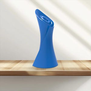 Spiral Wave Vase STL File, 3D Print Model, DIY, Digital Download for 3D Printing, Designer Model, Vase, Home Decor, Decorative