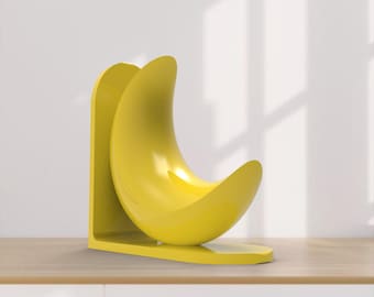 Moon Bookend & Paperweight STL File: 3D Print Model (Digital Download, Commercial License Included)
