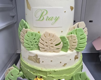 Bows and Pearls - Custom Cake - Carlo's Bakery
