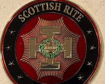 AASR 32nd Degree Car emblem
