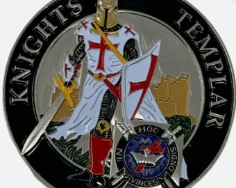 Knights Templar Beauseant Vinyl Decal Sticker - Car Truck Window Bumper Graphics