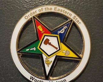 Orden des Goldenen Sternes Worthy Matron Auto Emblem