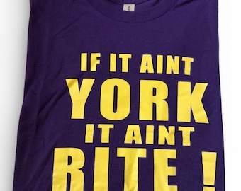Wenn es nicht York ist, ist es kein Rite! Prinz Hall Freimaurer T-Shirt