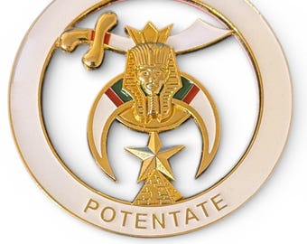 Past Potentat Auto Emblem