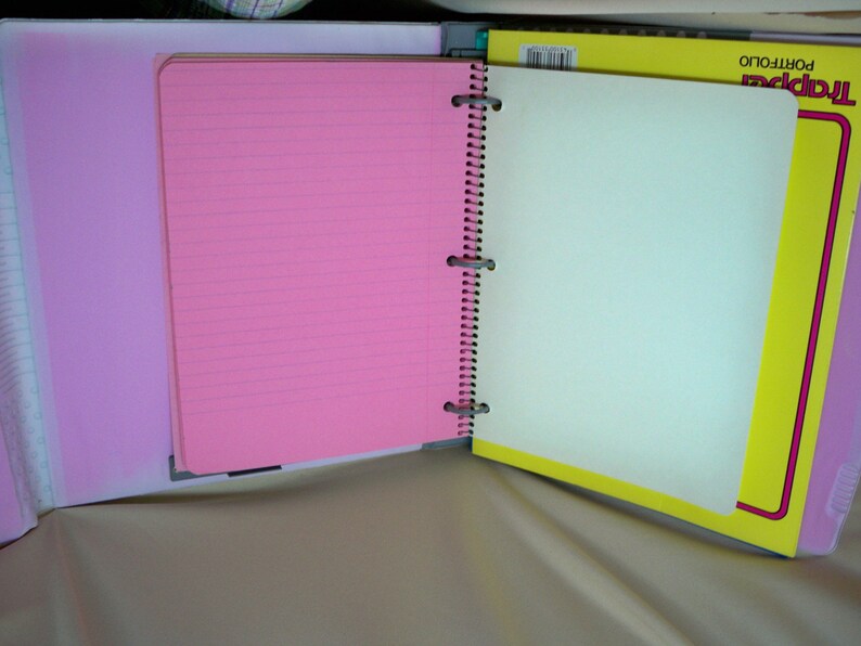 Trapper Keeper Vintage Trapper Keeper notebook Kitty cat Etsy