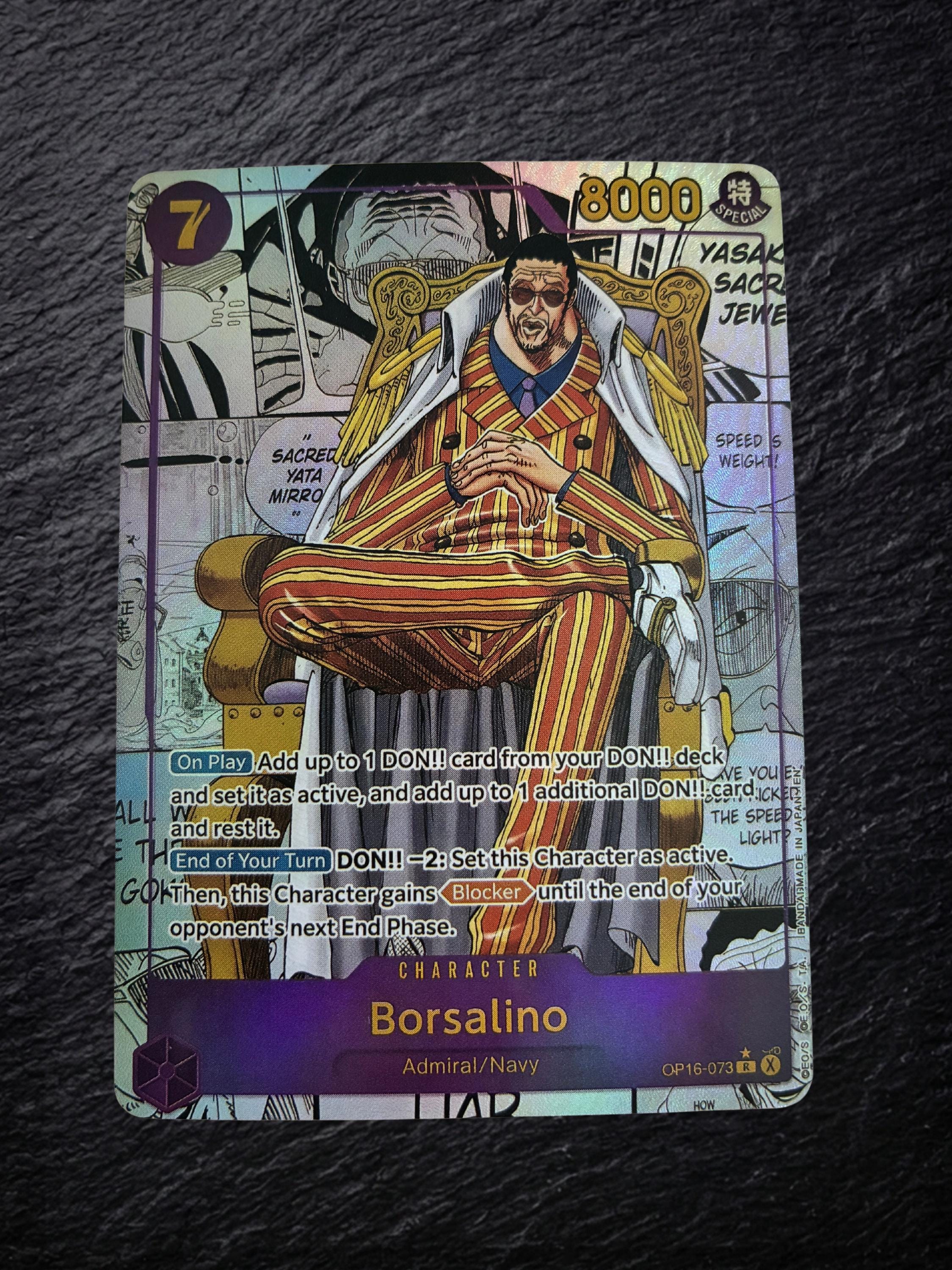 one piece card game borsalino Extra Booster EGGHEAD CRISIS EB04 japane GLIT Japanese Hobby Shop The item available is listed in the Title One Piece Borsalino Leader OP16-073