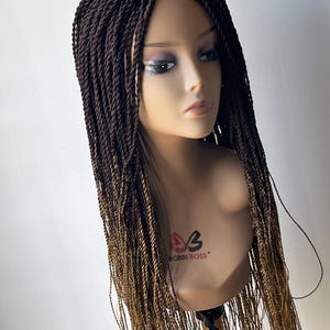 African Braided Wig , Full Braided Wig .