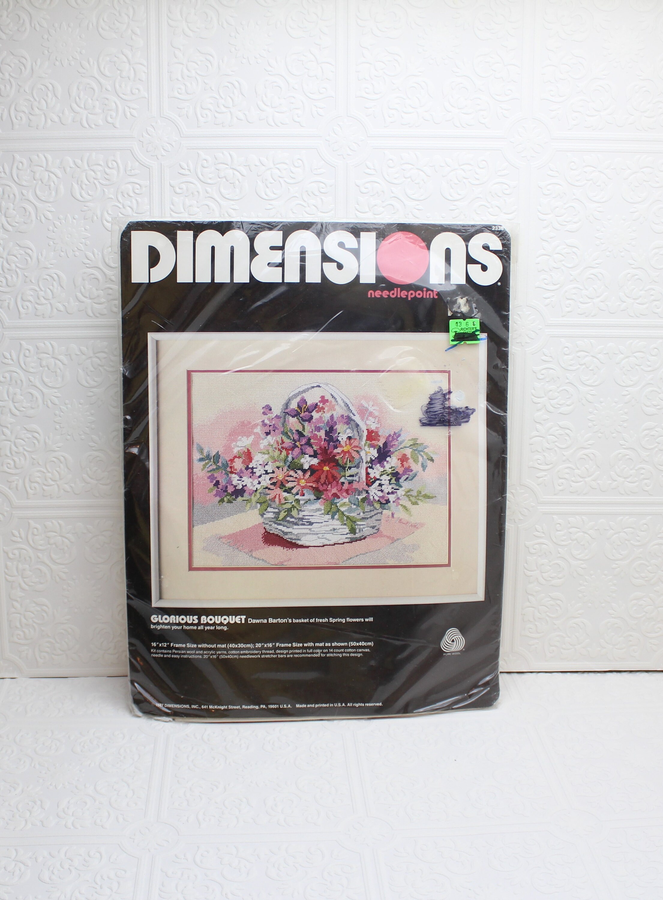 Generic Dimensions Needlepoint Kits With Thread Silk Thre @ Best Price  Online