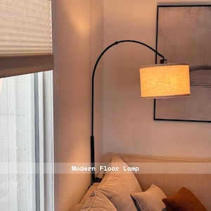 Arc Floor Lamps, Modern Standing Lamp, Tall Pole Lamp, Modern Floor Lamp