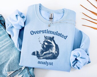 Funny Analyst Sweatshirt: Sarcastic BCBA Gift, ABA Therapist Shirt