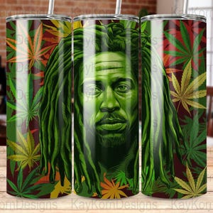 Rasta Tumbler Wrap 20oz Skinny Tumbler Wraps Sublimation Design Reggae Art Digital Download Commercial Use PNG