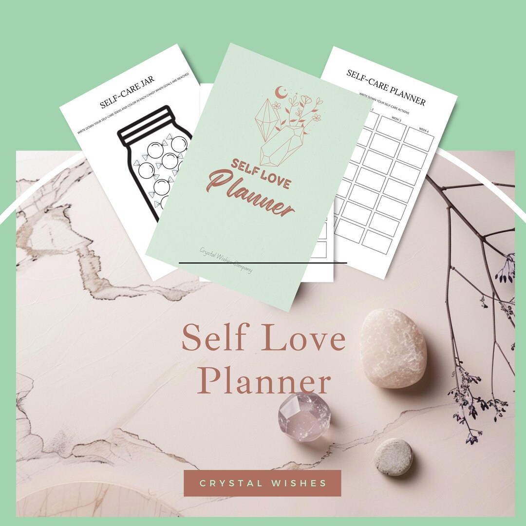 Self Love Planner - Printable - Editable - Etsy