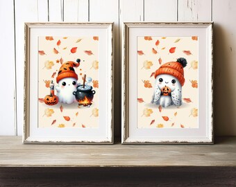 Making Magic - "Everyday Ghosties" Falloween Series - Digital Prints