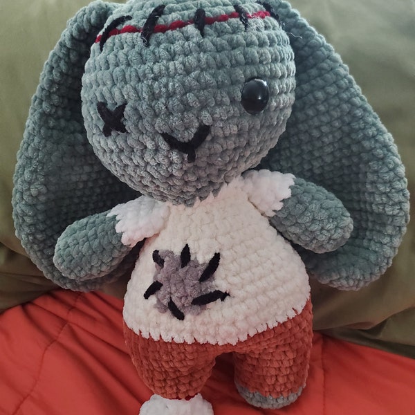 Zombie Bunny Plushie