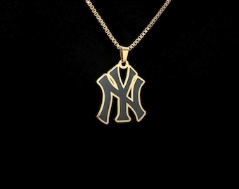 元ガスト店員着用 NYロゴ ヤンキース ネックレス 激レア 元ガスト店員着用 NYロゴ ヤンキース ネックレス 激レア MLB