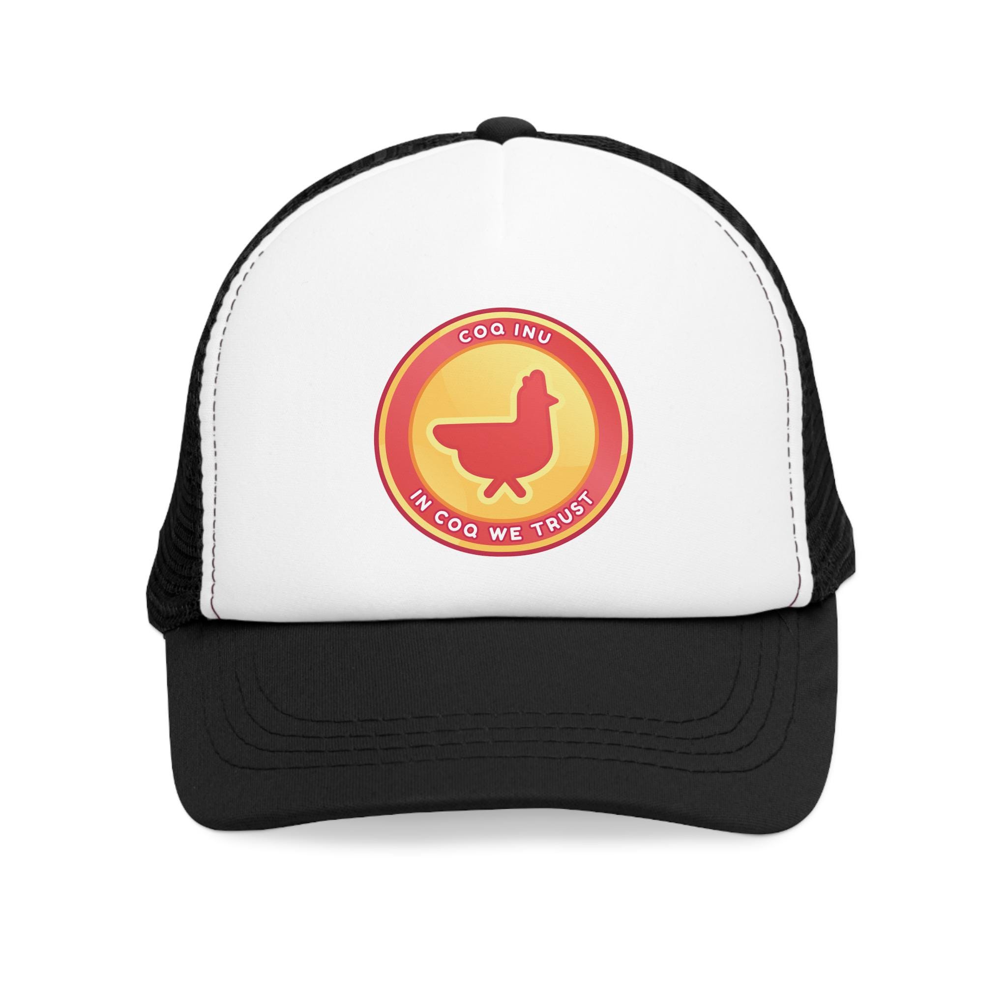 Coq Inu Meme Coin Mesh Baseball Cap - Fun Cryptocurrency Hat for Meme Coin  Fans
