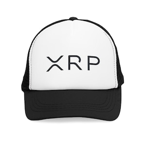 XRP Trucker Cap - Stylish Crypto Hat for XRP Enthusiasts | Mesh Snapback | Crypto Merch