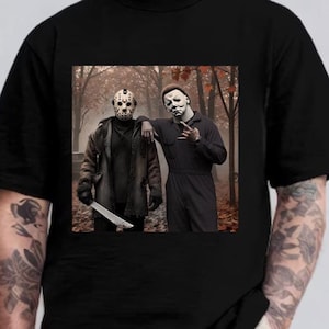 Michael Myers Middle Finger Tshirt - Etsy
