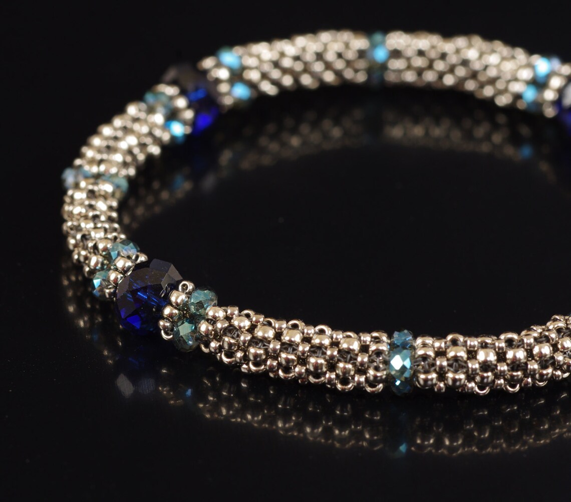 Simple Bangle Rope Design Hexagon Bangle/rope: A Beadweaving Tutorial - Etsy