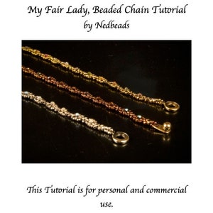 My Fair Lady Beaded Chain Tutorial