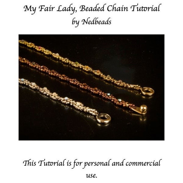 My Fair Lady Beaded Chain Tutorial