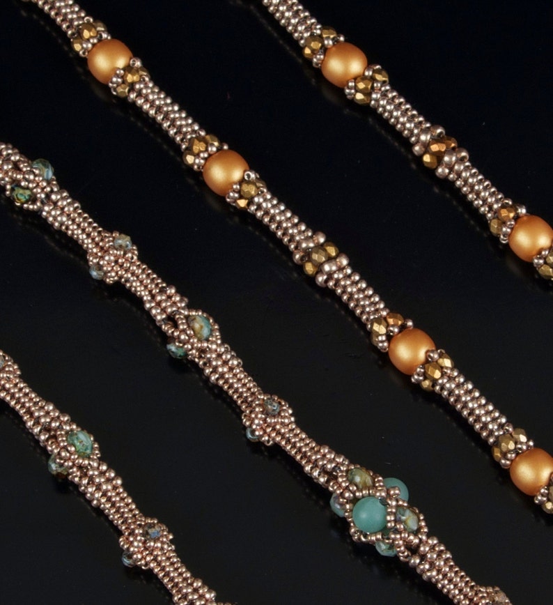 Royal Herringbone Ropes Twin Tutorials for Two Beautiful Ropes Etsy