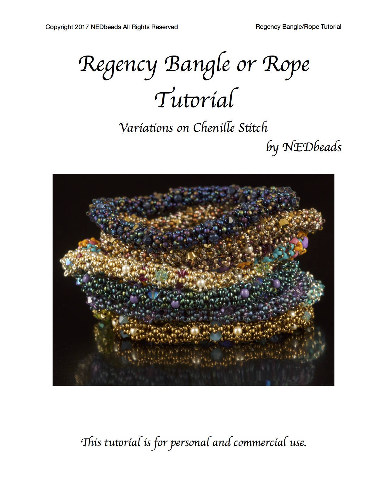 Simple Bangle Rope Design Regency Bangle/rope Tutorial - Etsy