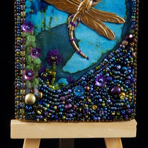 Mixed Media Bead Embroidery: ATCs Artist's Trading Cards, A Purse, Barrettes and More image 2